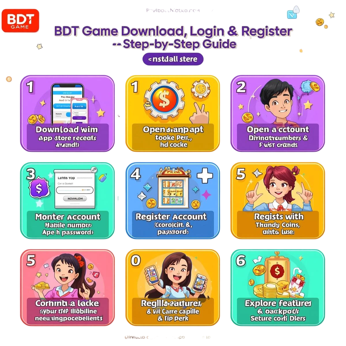 BDT Game Download, Login & Register – Step-by-Step Guide!